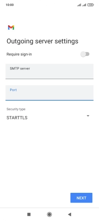 Press the drop down list below 