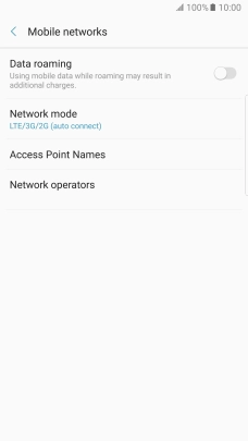 Press Access Point Names.
