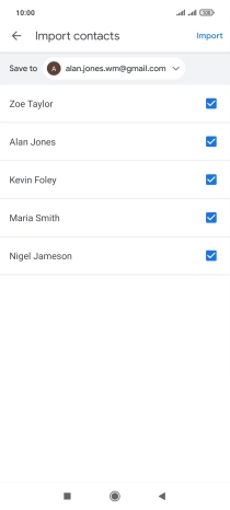 Press the drop down list next to 