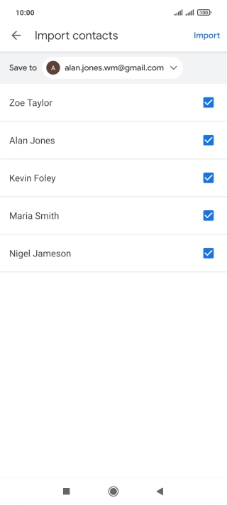 Press the drop down list next to 
