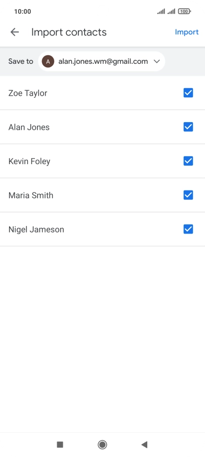 Press the drop down list next to 