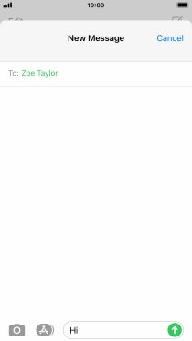 Press the apps icon.