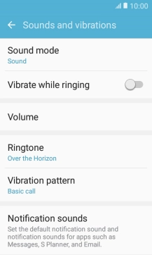 Press Ringtone.