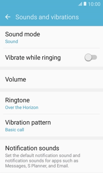 Press Ringtone.