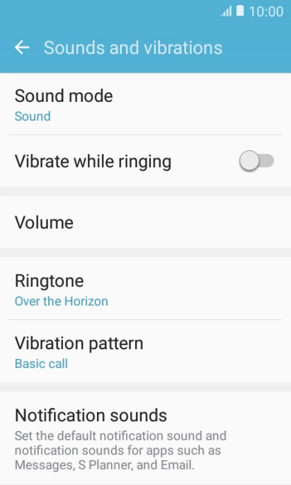 Press Ringtone.