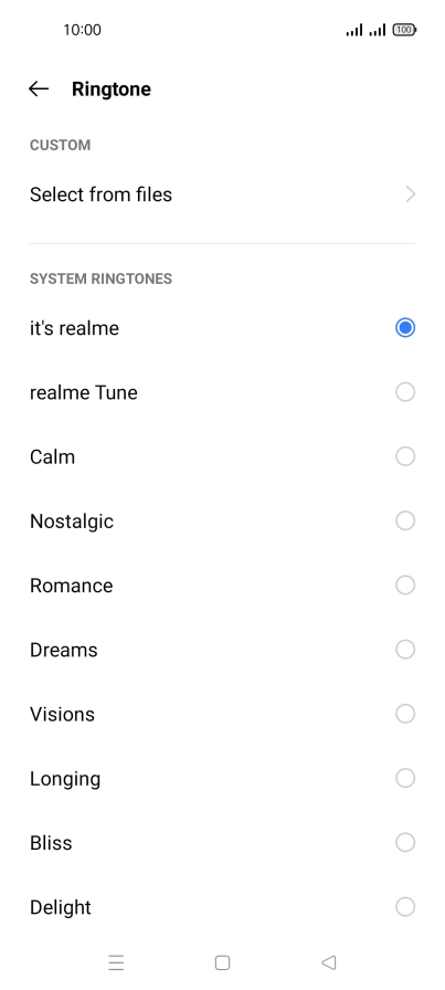 Press Select from files.