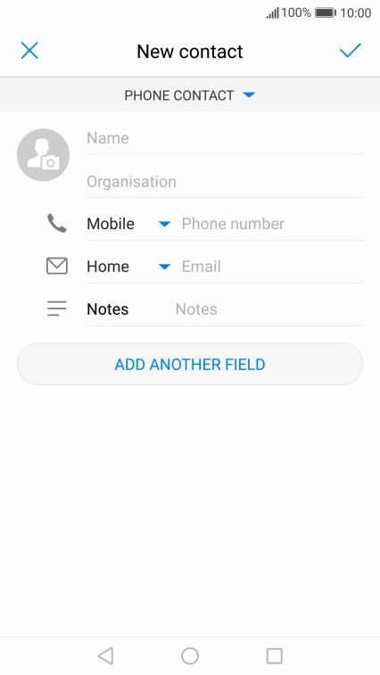 Press the address book drop down list.