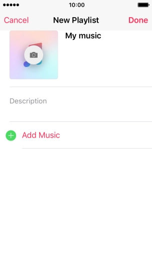 Press Add Music.