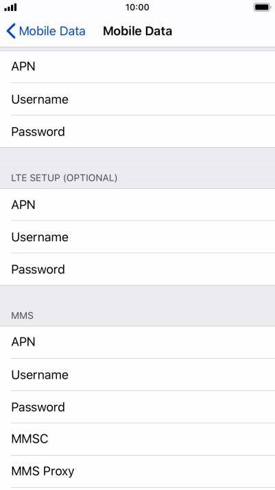 Press APN and key in mms.vodafone.net.