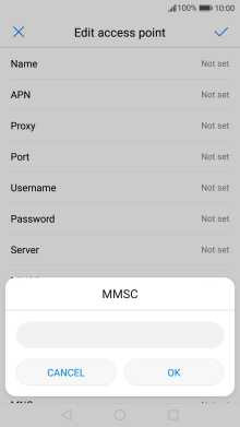 Key in http://www.vodafone.ie/mms and press OK.