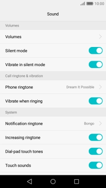 Press Phone ringtone.