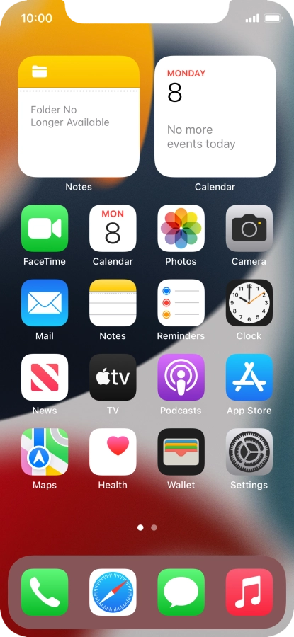 Press the phone icon.