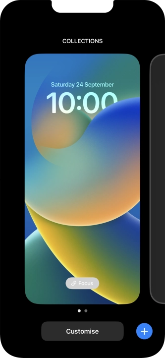 Press the add icon.