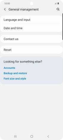 Press Reset.