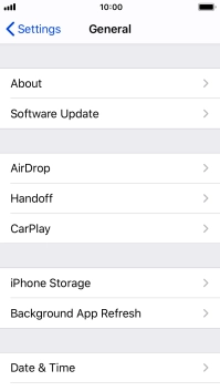 Press Background App Refresh.
