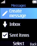 Select Create message.