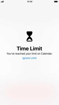 Press Ignore Limit.