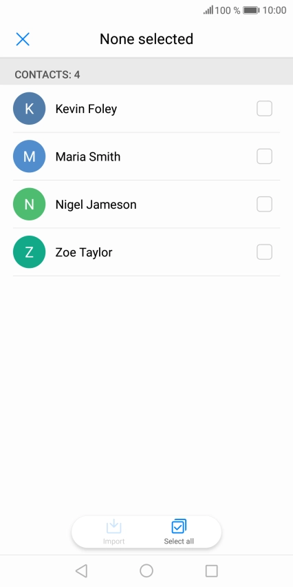 Press Select all.