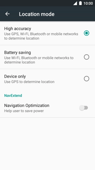 If you select High accuracy, your phone can find your exact position using the GPS satellites, the mobile network and nearby Wi-Fi networks. Satellite-based GPS requires a clear view of the sky.