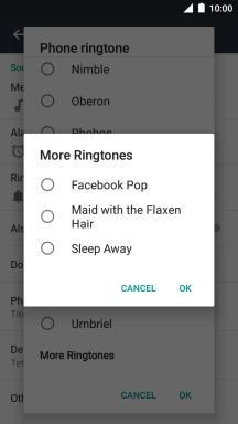 Press the required ring tones to hear them.