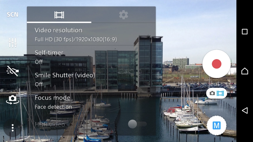 Press Video resolution.
