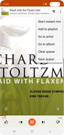 Press Add to playlist.