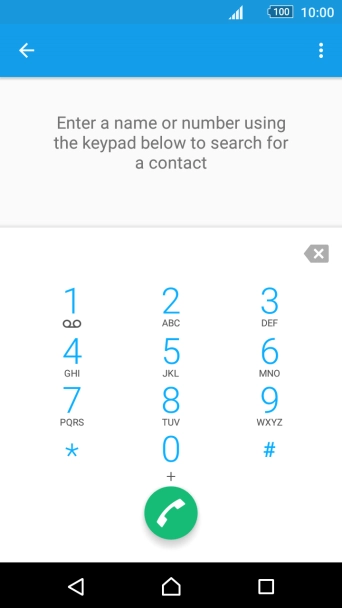 Press and hold number key 1 to call voicemail. Follow the instructions to listen to your messages.