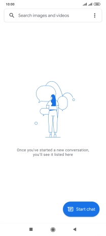 Press Start chat.