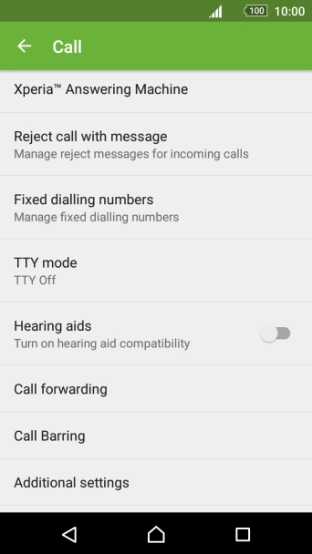Press Fixed dialling numbers.