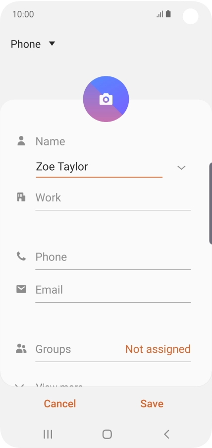 Press Phone and key in the required phone number.