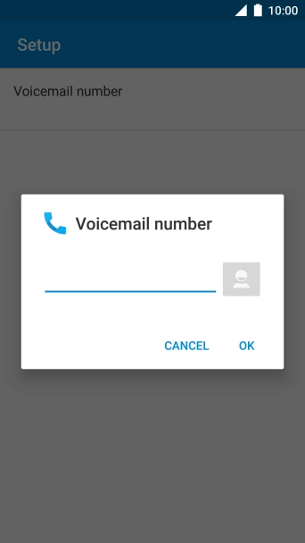 Key in (prefix) 5 (your phone number) and press OK.