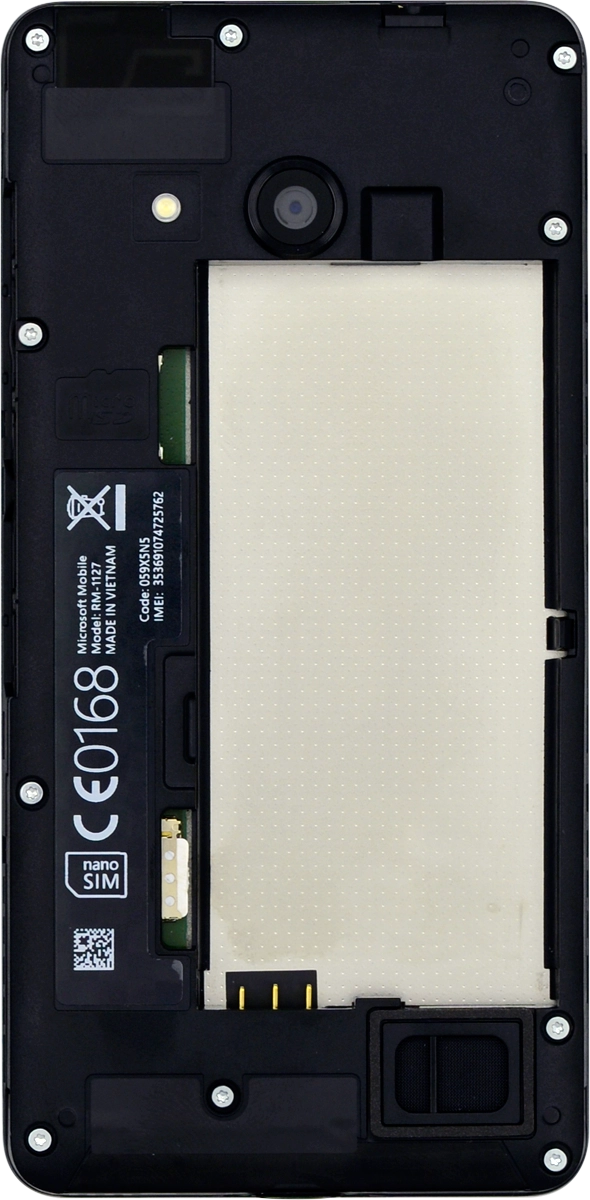 Slide your SIM into the SIM holder.