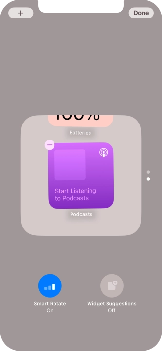 Press Smart Rotate to turn the function on or off.
