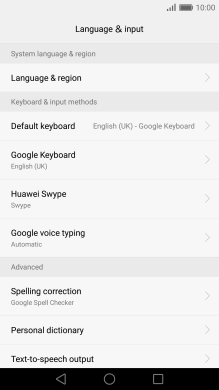 Press Google Keyboard.