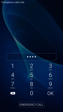 If you're asked to key in your PIN, do so and press OK.