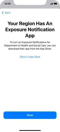 Press Show in App Store and follow the instructions on the screen to download and install the app.