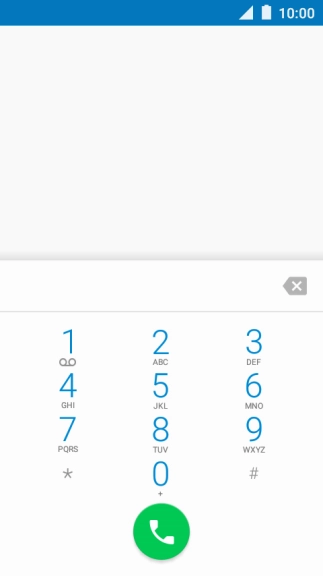 Press and hold number key 1 to call voicemail. Follow the instructions to listen to your messages.