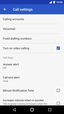 Press Fixed dialling numbers.