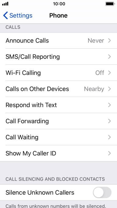 Press Show My Caller ID.