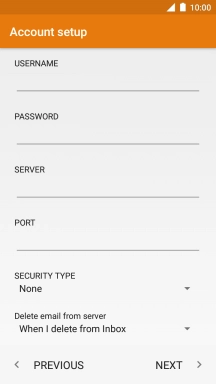 Press the drop down list below 
