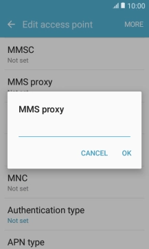Key in 10.24.59.200 and press OK.