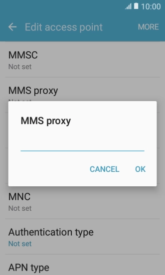 Key in 10.24.59.200 and press OK.