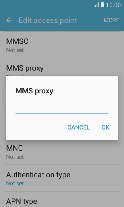 Key in 10.24.59.200 and press OK.
