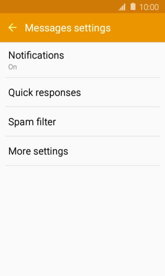 Press More settings.