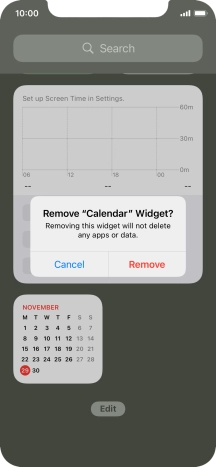 Press Remove.