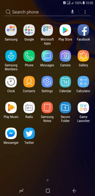Press Play Store.