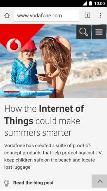 Press the address bar.