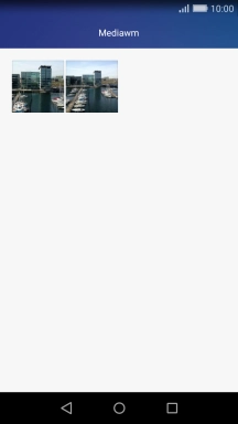 Press and hold the required picture or video clip.