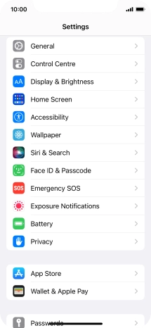 Press Home Screen.