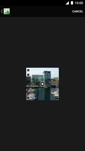 Press the required video clip.